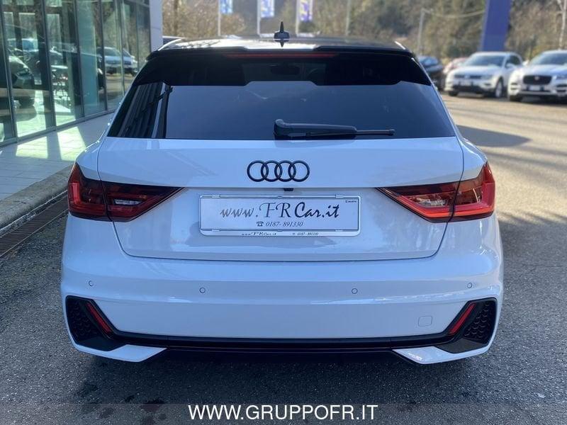 Audi A1 SPB 30 TFSI S tronic Identity Black NO VINCOLI