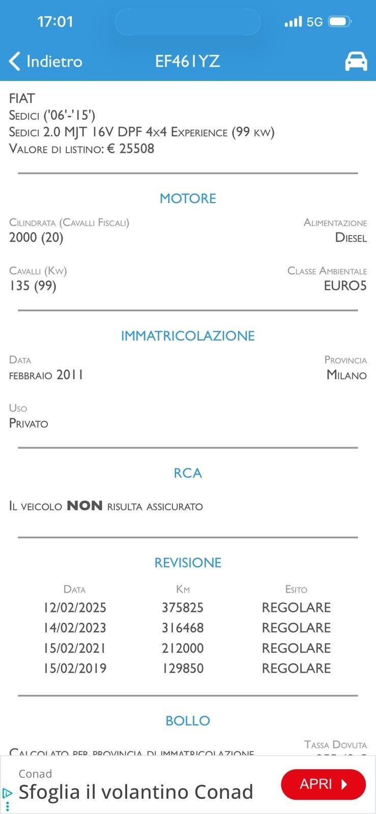 Fiat Sedici 2.0 MJT 16V DPF 4x4 Dynamic