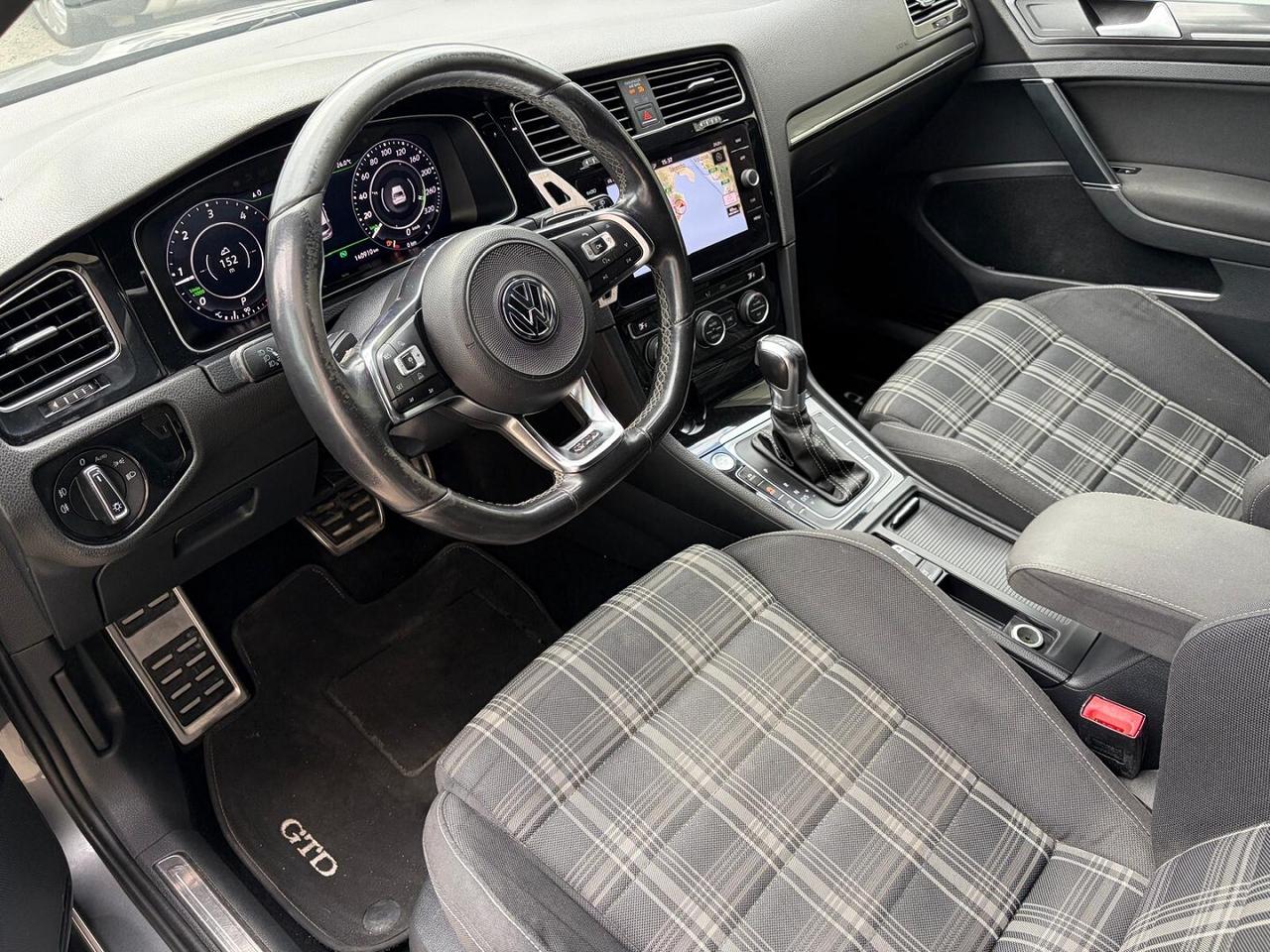 Vw Golf 7.5 GTD 2.0 tdi 184 cv Dsg