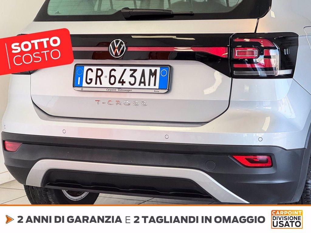VOLKSWAGEN T-cross 1.0 tsi style 95cv del 2023