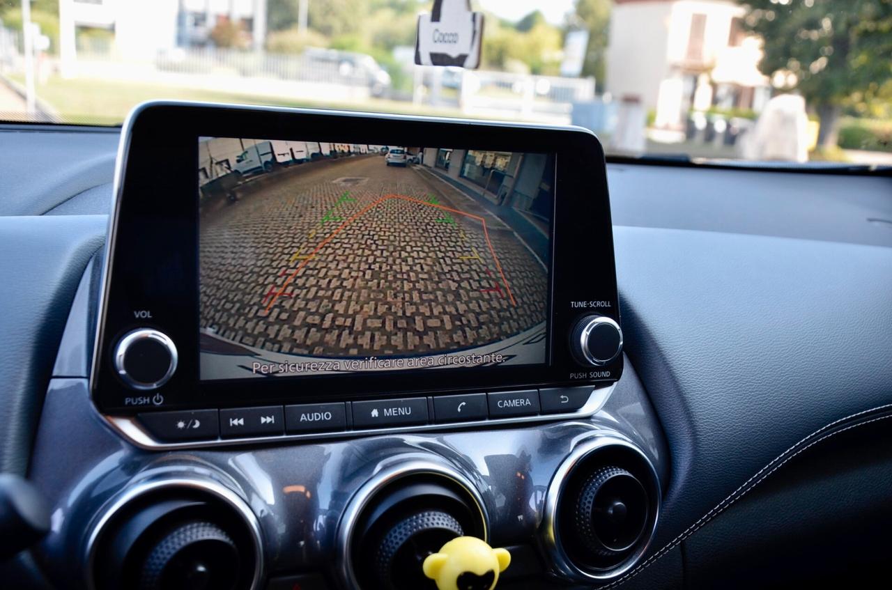 NISSAN JUKE 1.0 DIG-T N-CONNECTA 114cv DCT, EURO 6D, UFF ITALIANA, FARI LED, APPLE ANDROID, RETROCAMERA, PERMUTE