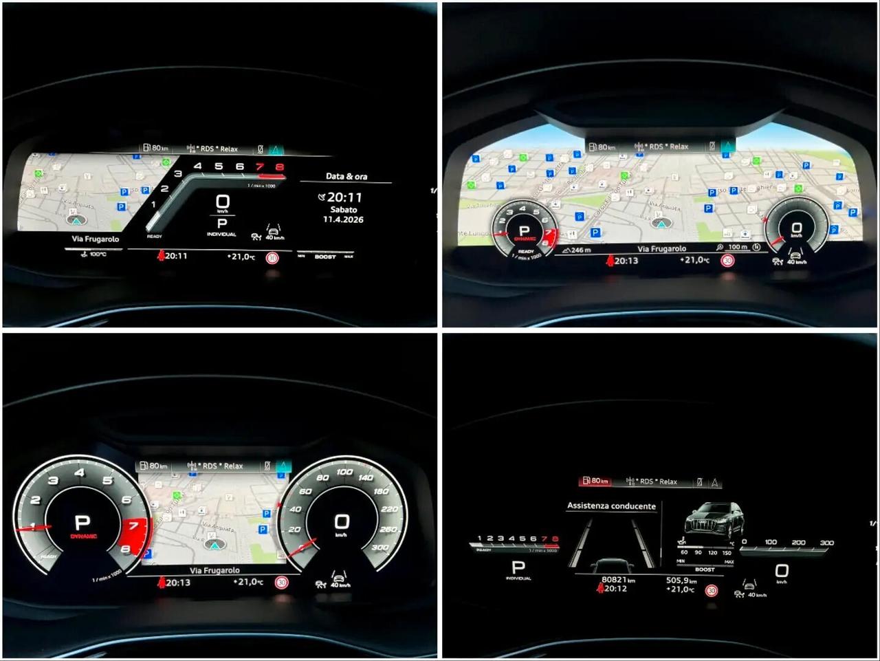 Audi SQ7 4.0 V8 Bi-Turbo TFSi 507cv aut. Tiptronic8 Quattro 7Posti Sport Attitude