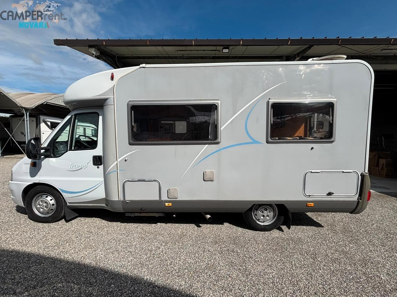 HYMER TRAMP 575 -Semintegrale letto alla francese compatto 6,15 mt