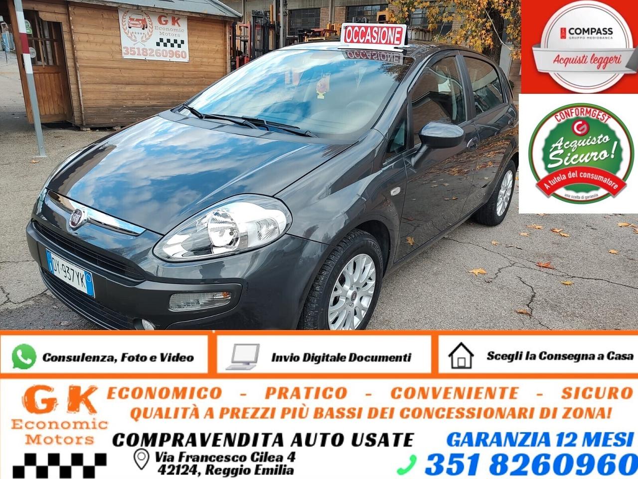 Fiat Punto Evo - EVO, 1.4 M. AIR 16V, 5 PORTE S&S EMOTION, GANCIO TRAINO, CON SOLO 27.000KM, OK NEOPATENTATI, GARANZIA L.12 MESI