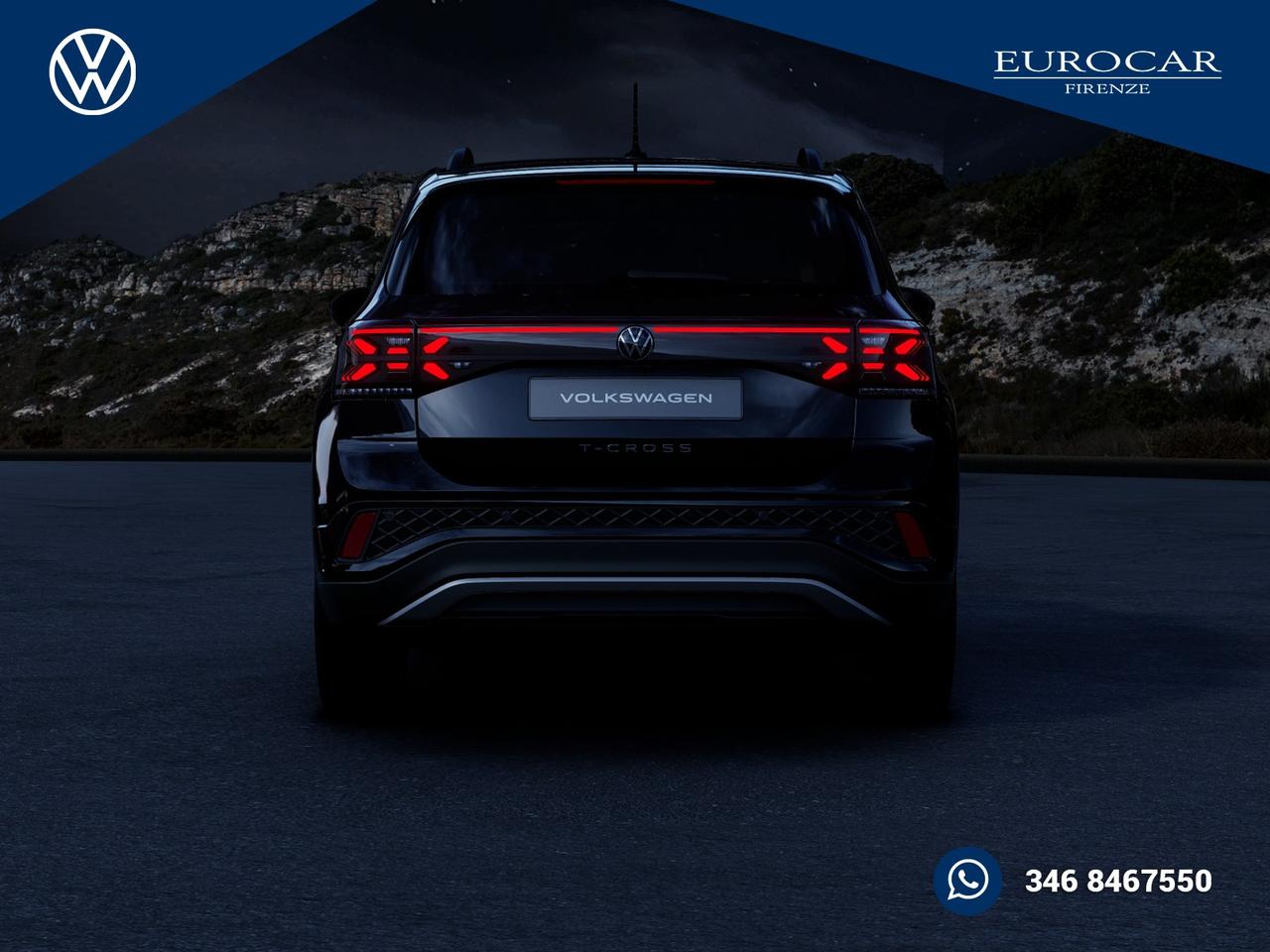 Volkswagen T-Cross 1.0 tsi r-line 115cv dsg