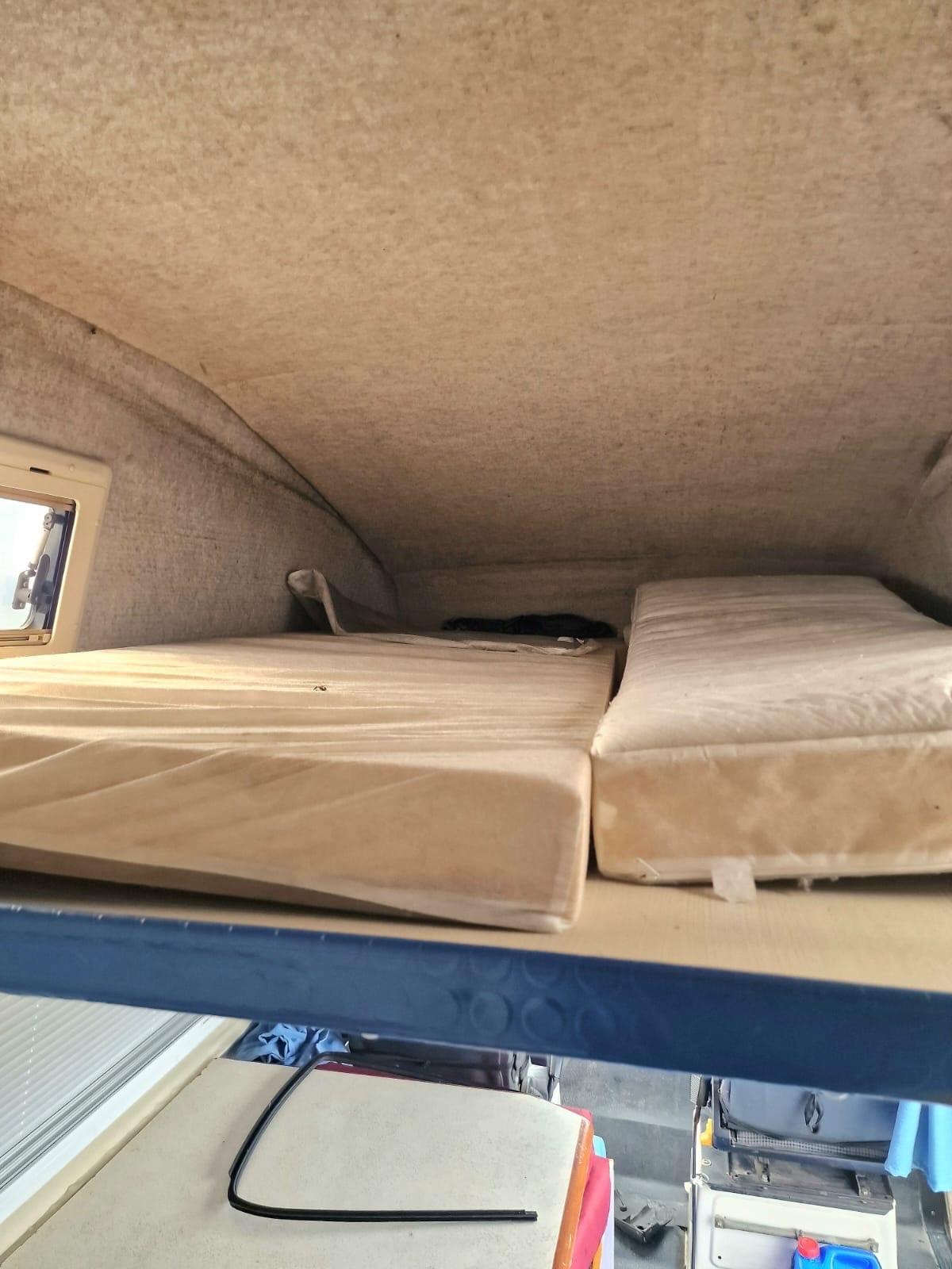 938 camper puro fiat 290 sinistrato del 1991 in saldo