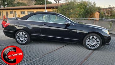 MERCEDES-BENZ E 200 CGI CABRIO BLUEEFFICIENCY TAGLIANDI MB GARANZIA