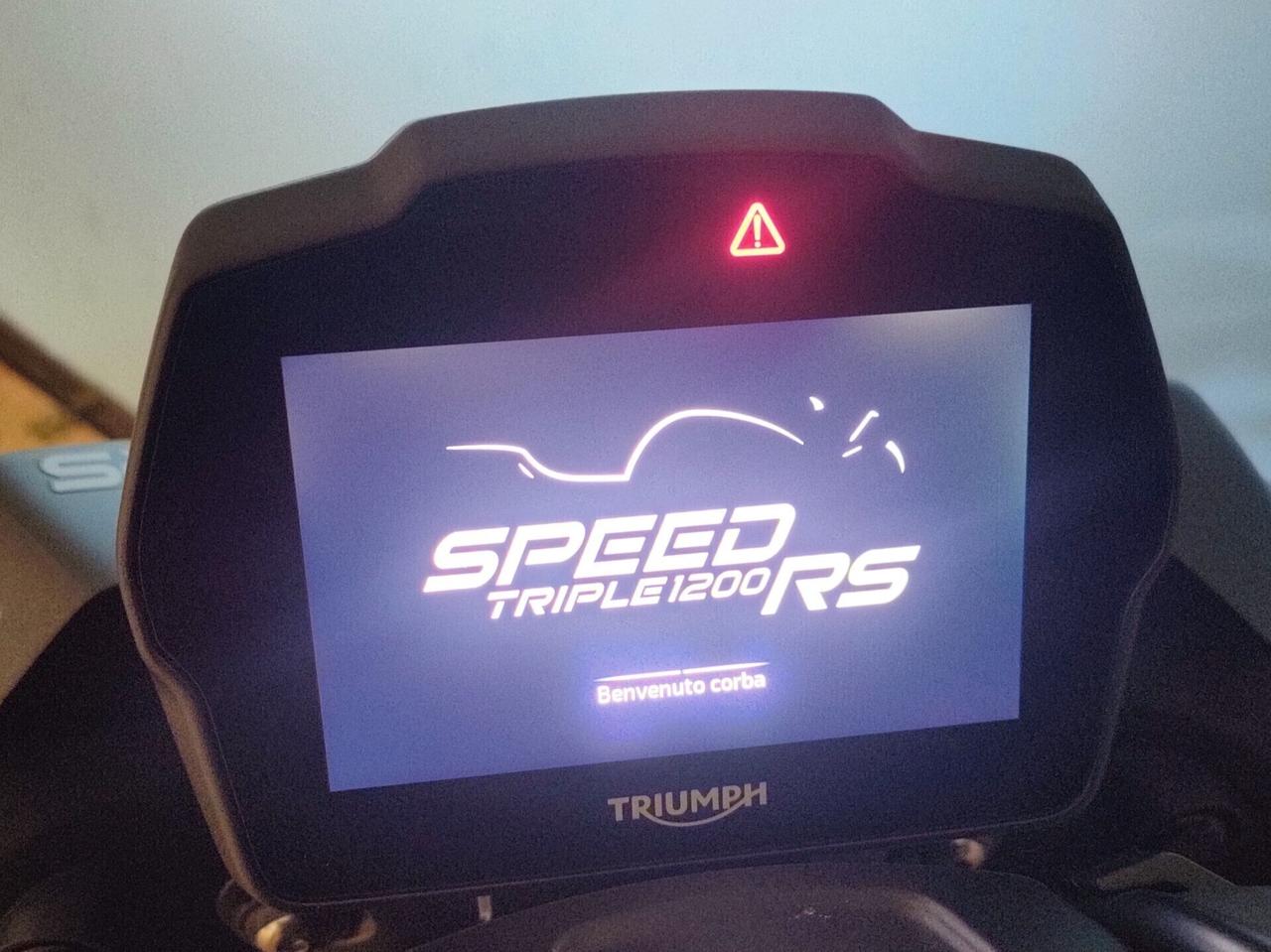 Triumph Speed Triple 1200 RS 4 anni di garanzia ufficiale