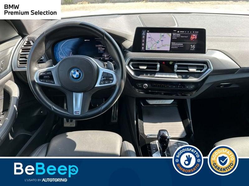 BMW X3 XDRIVE30E MSPORT AUTO