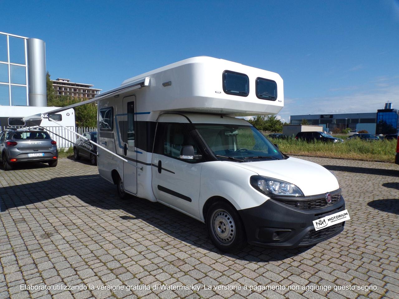 FIAT DOBLO' HOTOMOBIL RONIN XL MANSARDATO DEL 2023 GARANZIA 12 MESI