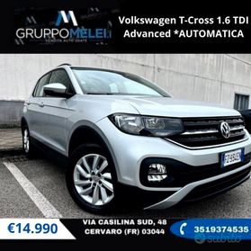 Volkswagen T-Cross 1.6 TDI Advanced *AUTOMATICA
