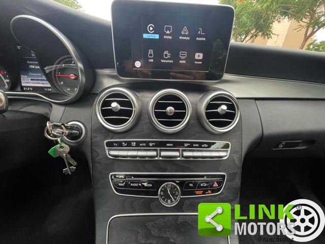 MERCEDES-BENZ C 220 d Auto Premium TAGLIANDATA!