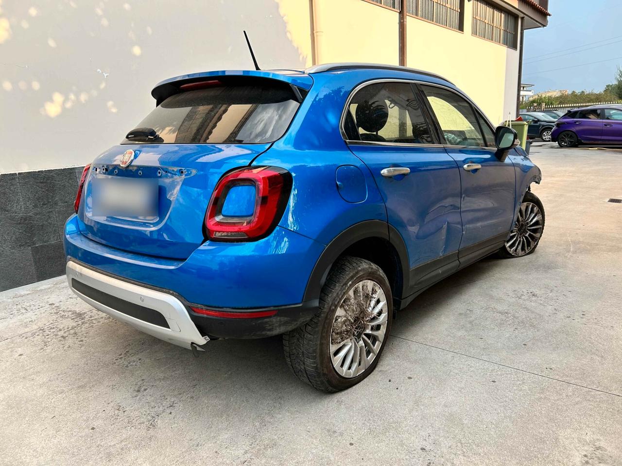 Fiat 500X 1.6 Benz/GPL 110CV - 2019 Incidentata
