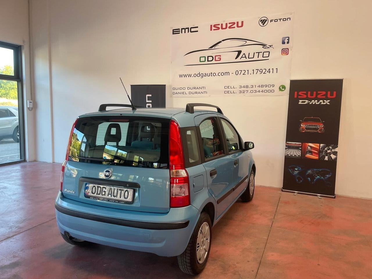 FIAT PANDA serie2 benz. 1200 CV 60 KW44 Km 72.696 Certificati PER NEOPATENTATI