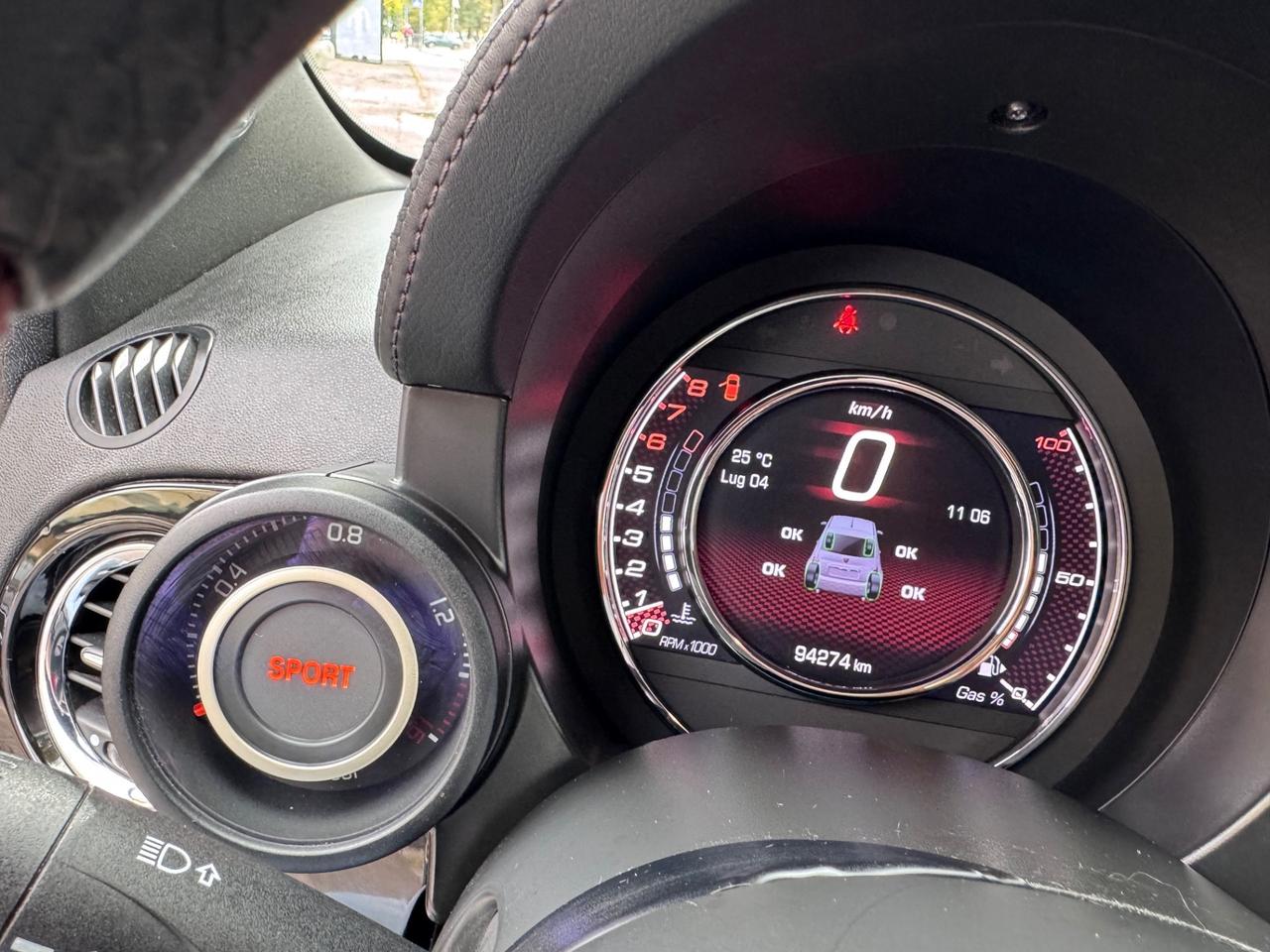 Abarth 595 1.4 Turbo T-Jet 160 CV garanzia 12 mesi