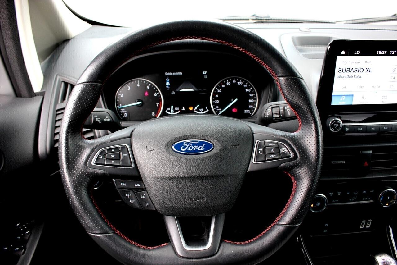 Ford EcoSport 1.0 125 CV ST-Line 2022 UNIPRO AZIENDALE