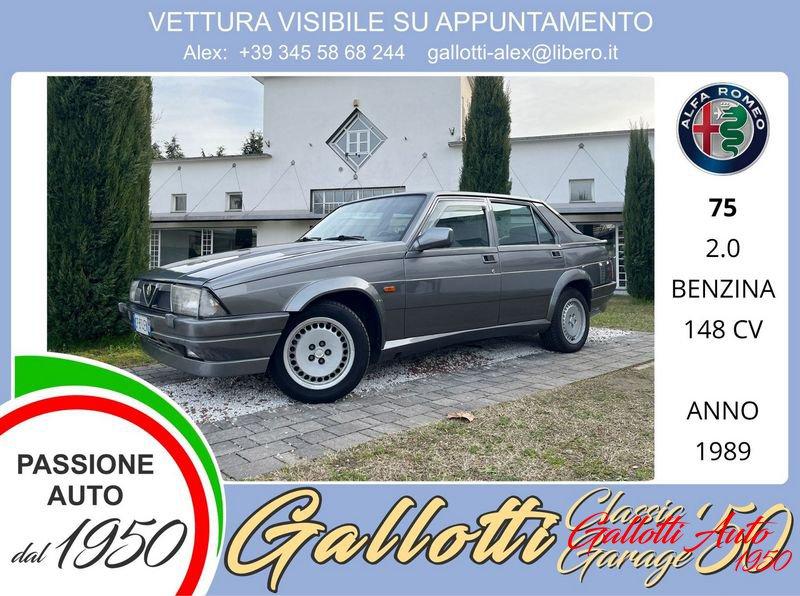 Alfa Romeo 75 2.0 148 CV BENZINA