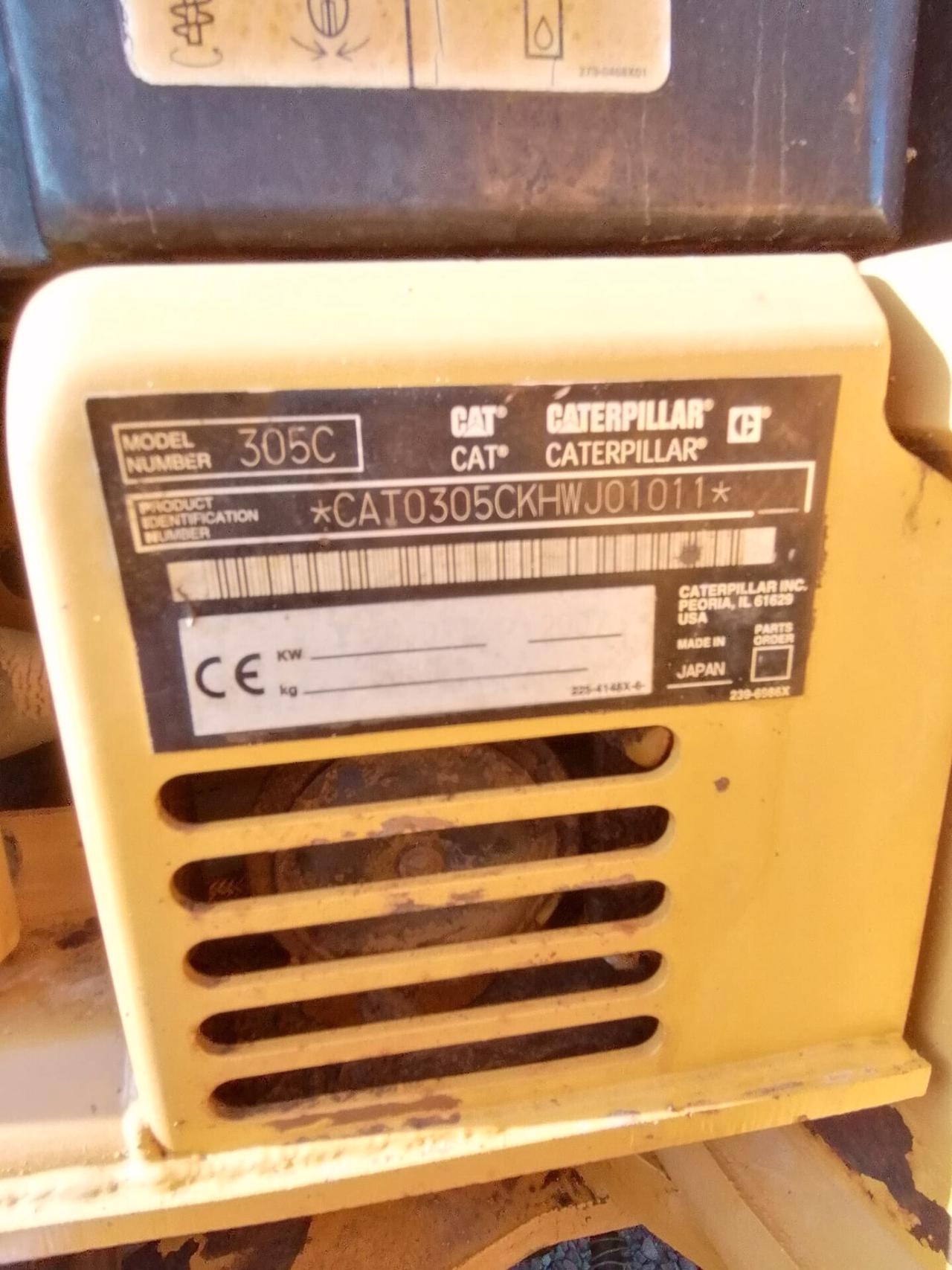 ESCAVATORE CATERPILLAR 305C