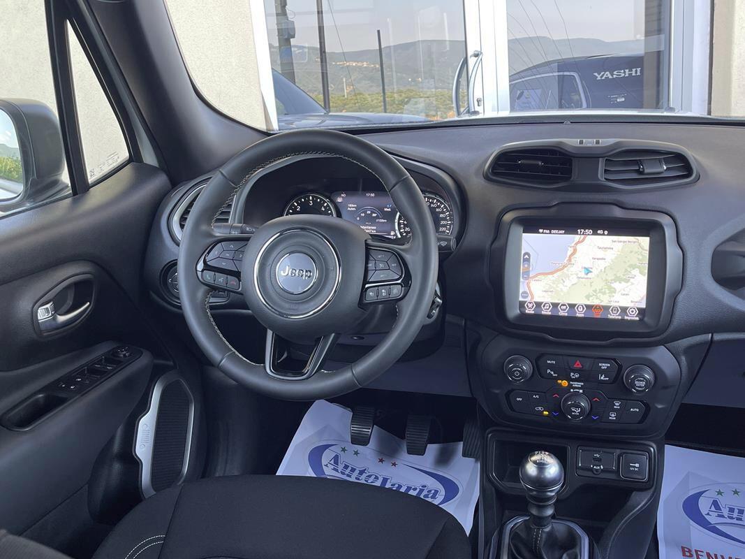 Jeep Renegade 1.6 Mjt 130 CV 80th Anniversary "Navi - Retrocamera - cerchi da 18°- pack black - vetri privacy - Interni specifici 80TH Anniversary in tessuto Premium"