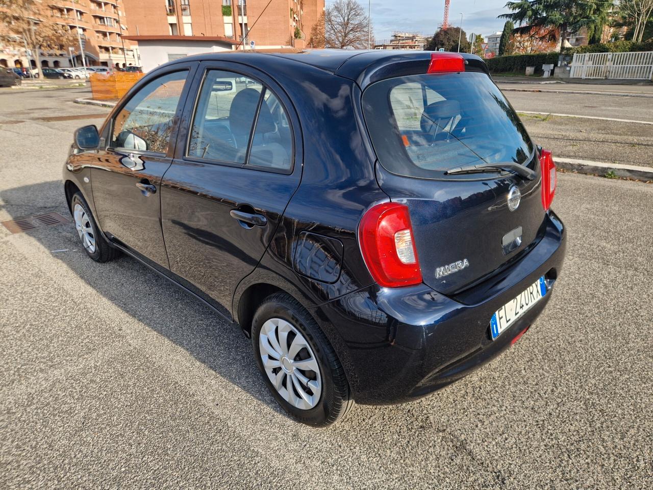 Nissan Micra 1.2 5 porte Euro 6b Tagliandata