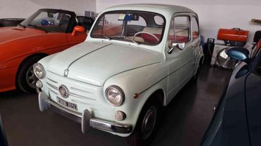 FIAT 600 d TARGA ROMA! ISCRITTA ASI!