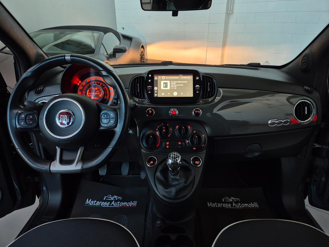 Fiat 500 Sport 1.0cc Hybrid 69cv Neopatentati CarPlay