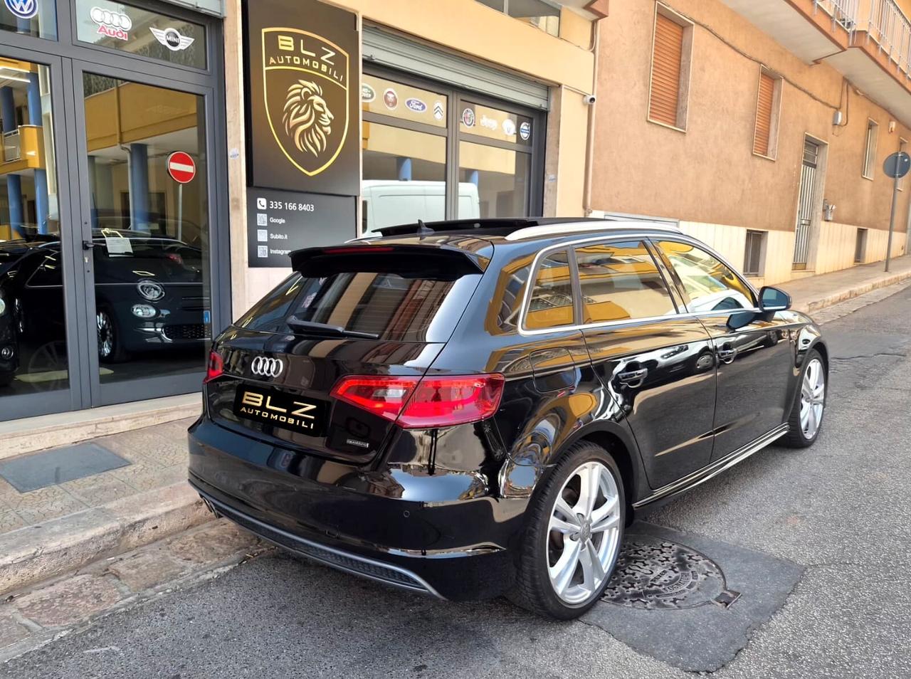 Audi A3 SPB 2.0 TDI 184 CV diesel quattro S tronic edition S-Line