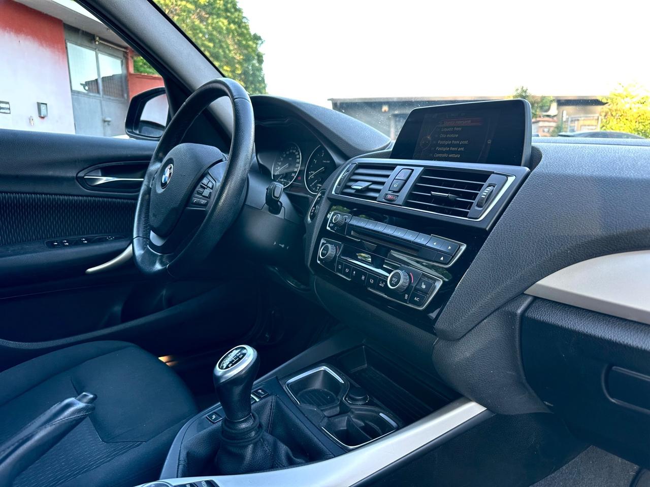 Bmw 116 116d 5p. Efficient Dynamics Sport Navi Shadow Blue Distribuzione e Service