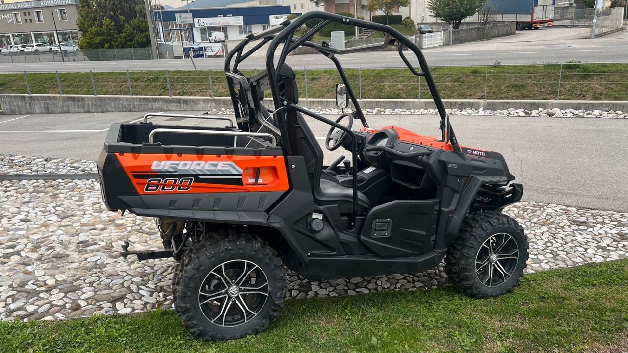 Cf Moto UForce 550 Targa Gialla - Macchina Agricola