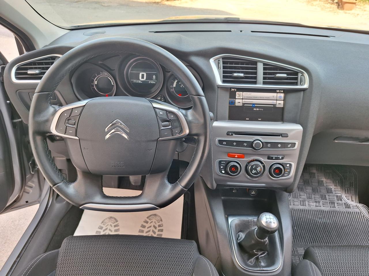 Citroen C4 1.6 hdi 100 cv BERLINA PERFETTA 2017