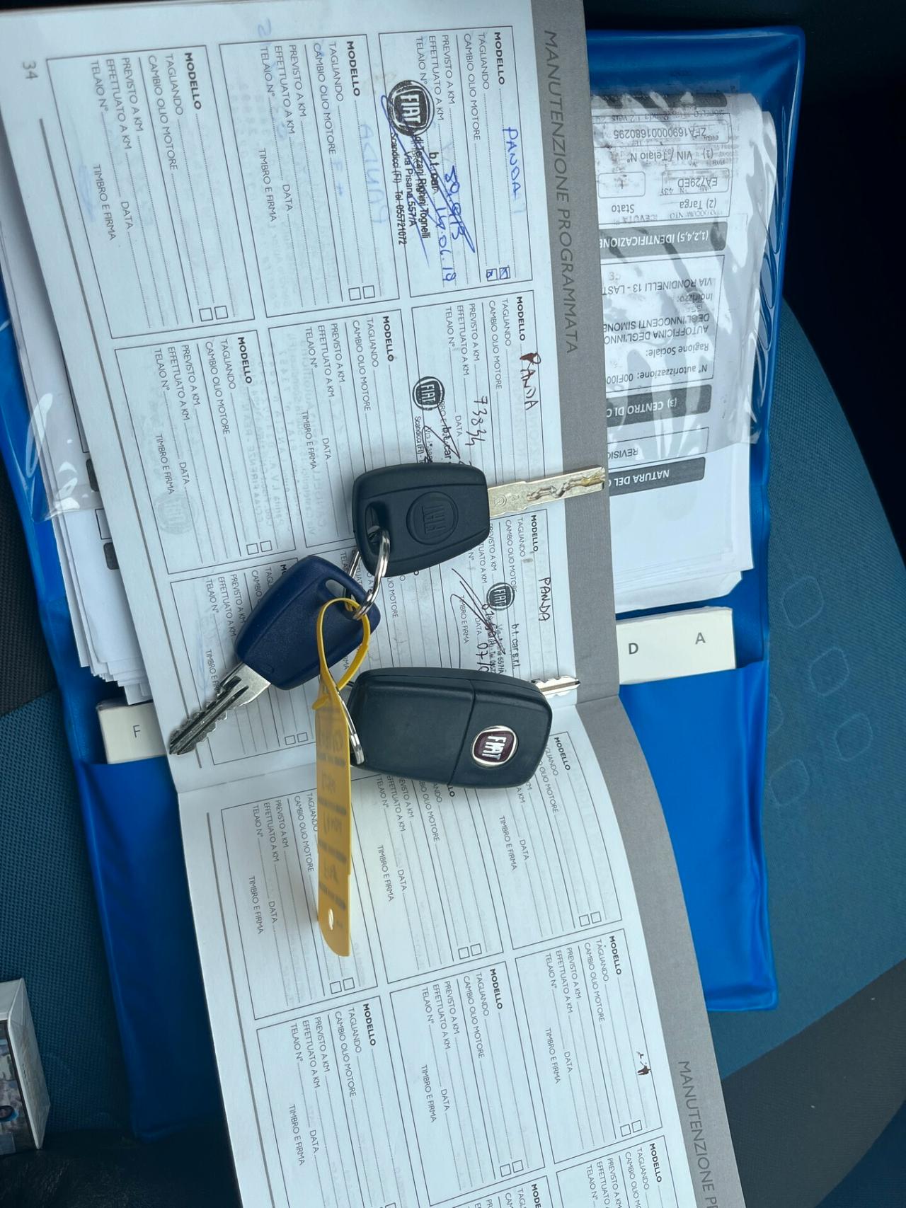 Fiat Panda 1.2 Emotion EURO 5UNICO PROPRIETARIO KM CERTIFICATI ADATTA AI NEOPATENTATI