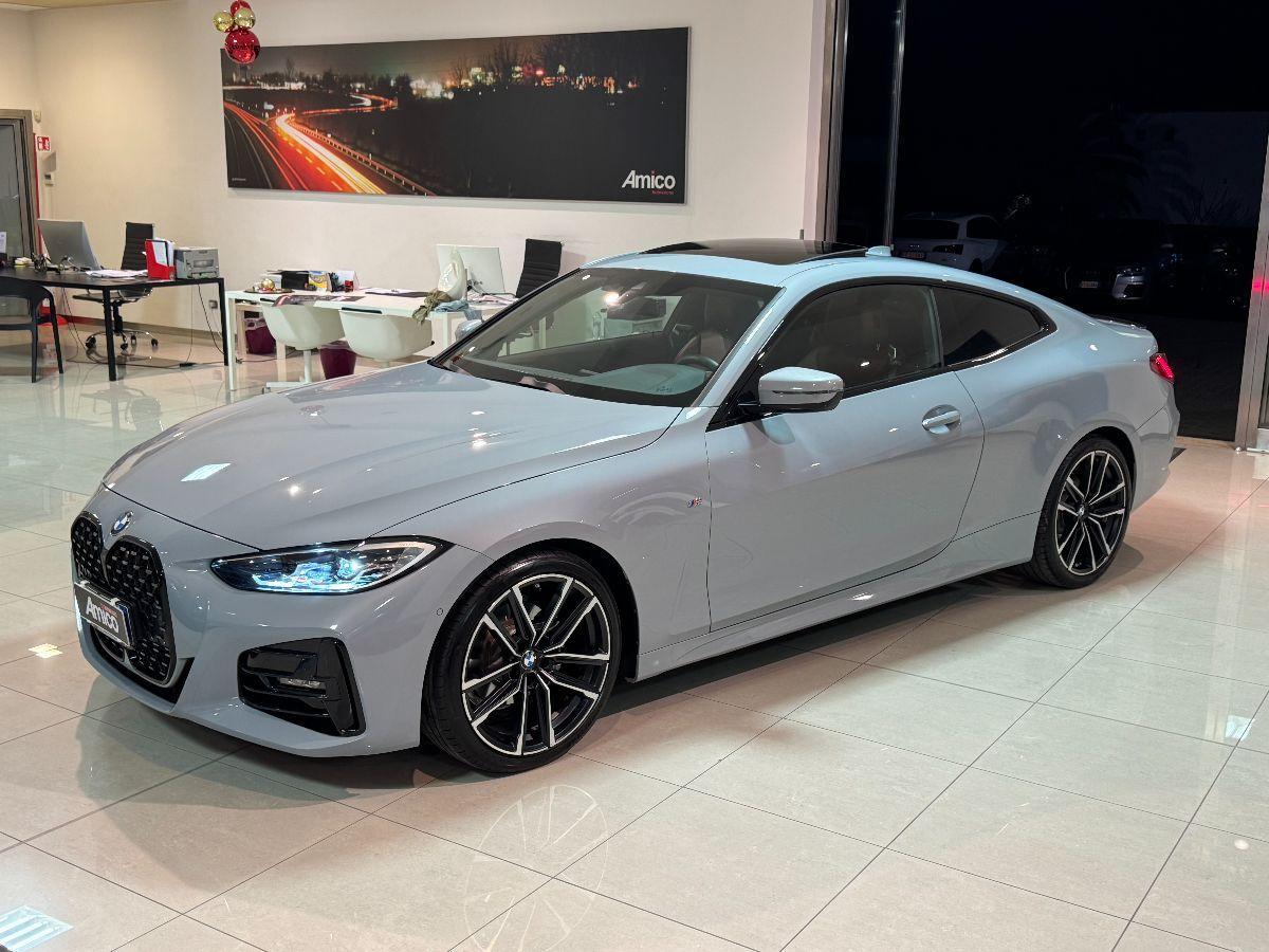 BMW Serie 4 420 Xdrive 48v Coupè Msport Brooklyn Grey metallic