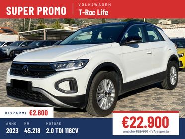 Volkswagen T-Roc Life 2.0 TDI 116CV