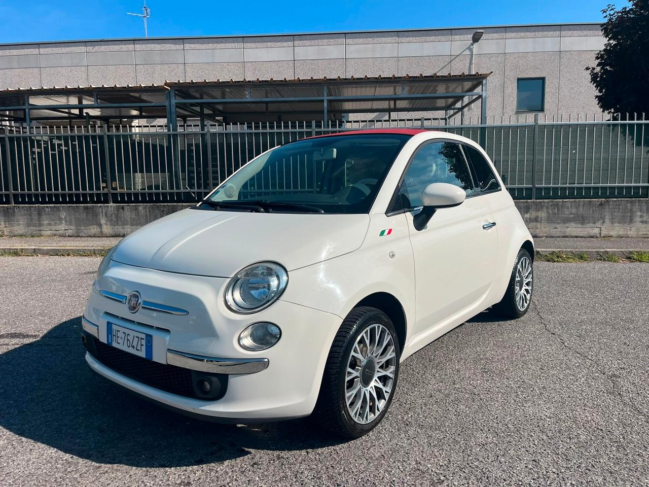 Fiat 500 1.2 benz cabrio solo 59.000 km