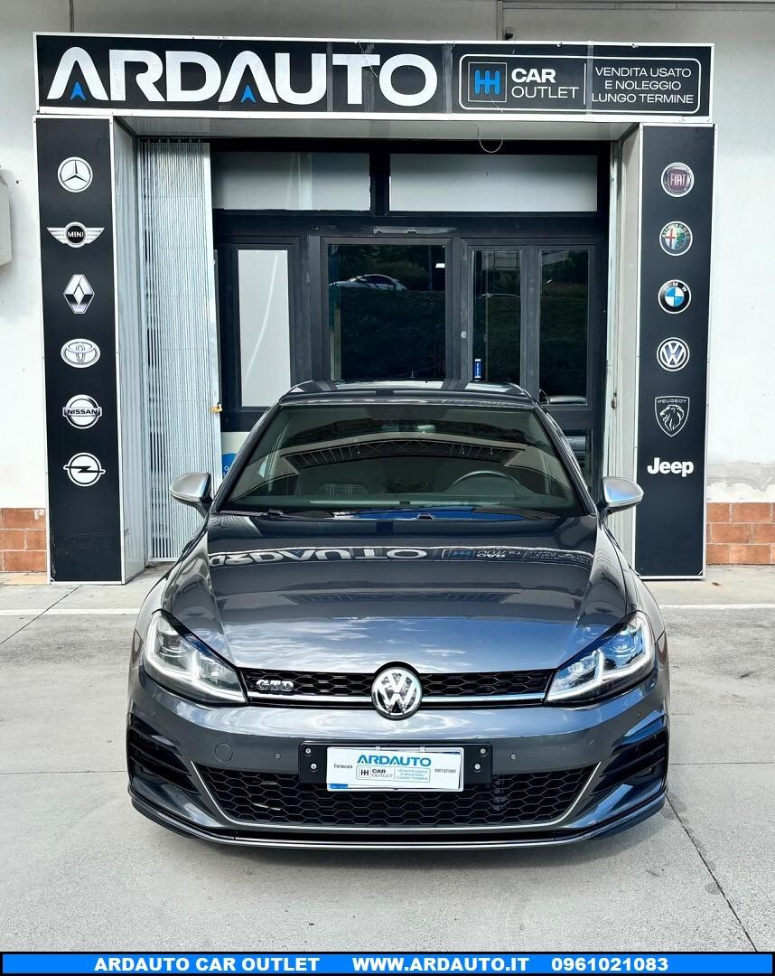 Vw Golf 7.5 GTD 2.0 tdi 184 cv Dsg