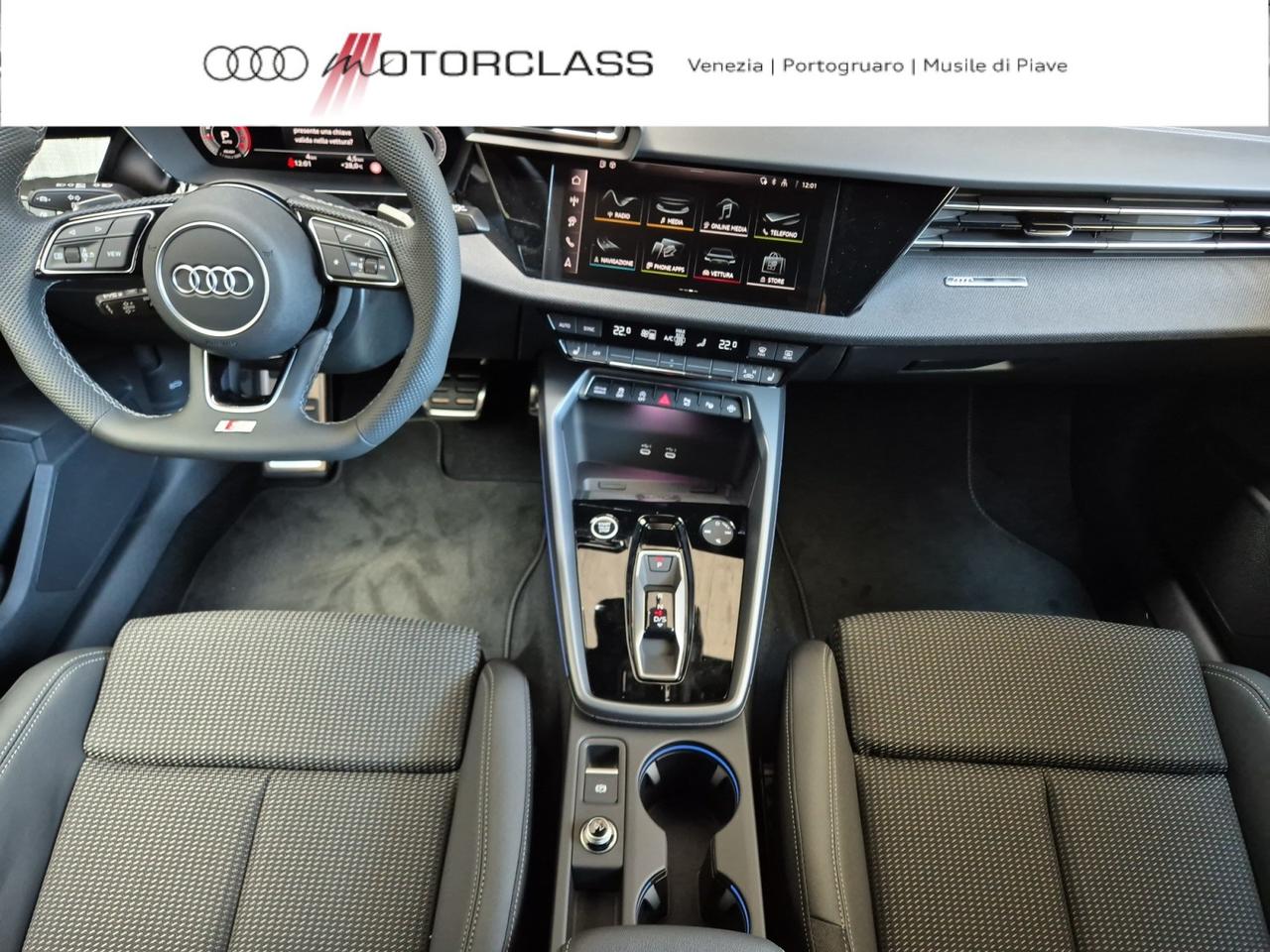 Audi A3 sportback 1.5 tfsi mhev 48v 150cv s line edition