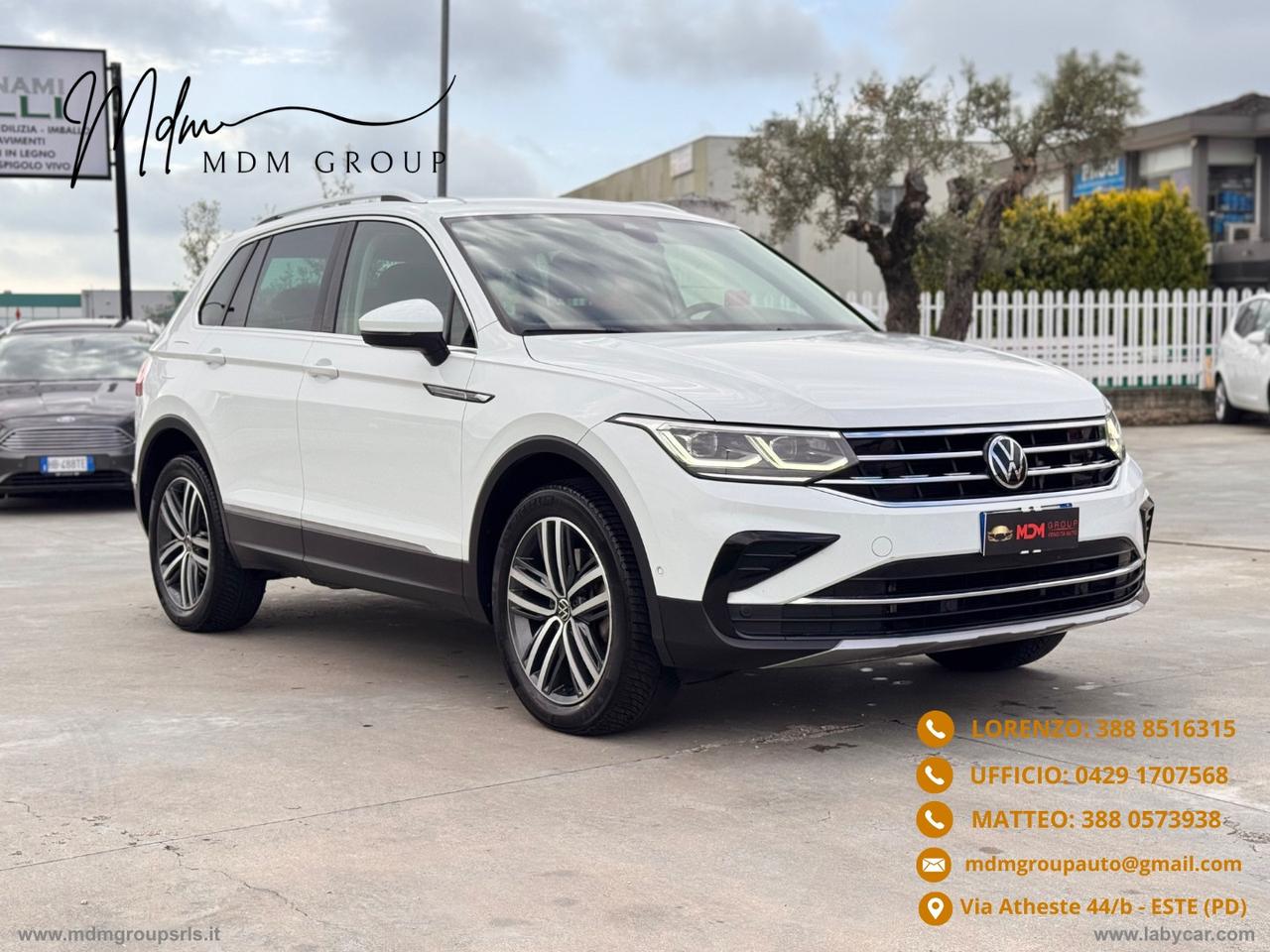 VOLKSWAGEN Tiguan 2.0 TDI 200CV SCR DSG 4MOT. Eleg. IVA ESPOSTA