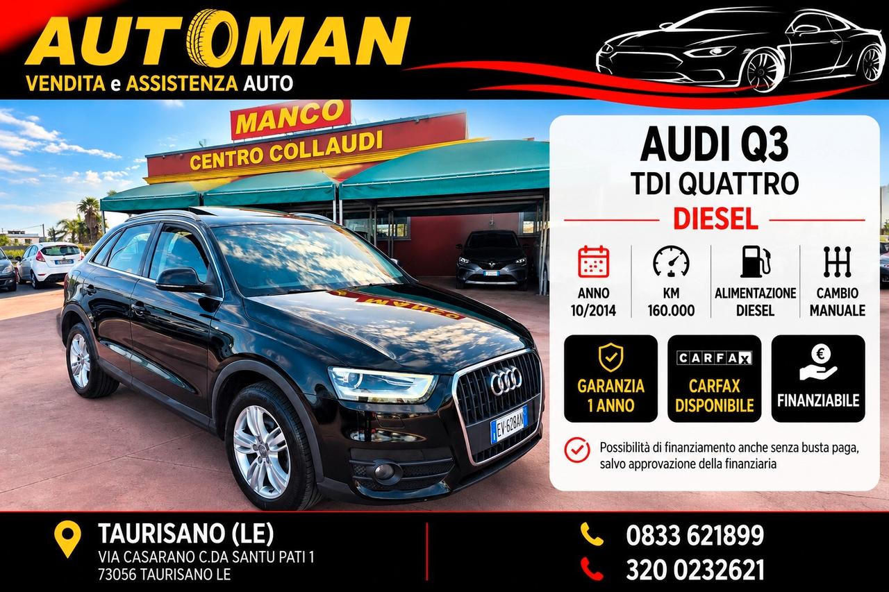 Audi Q3 2.0 TDI quattro