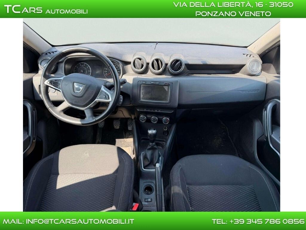 DACIA DUSTER 1.6 GPL - GANCIO TRAINO - EURO 6 B