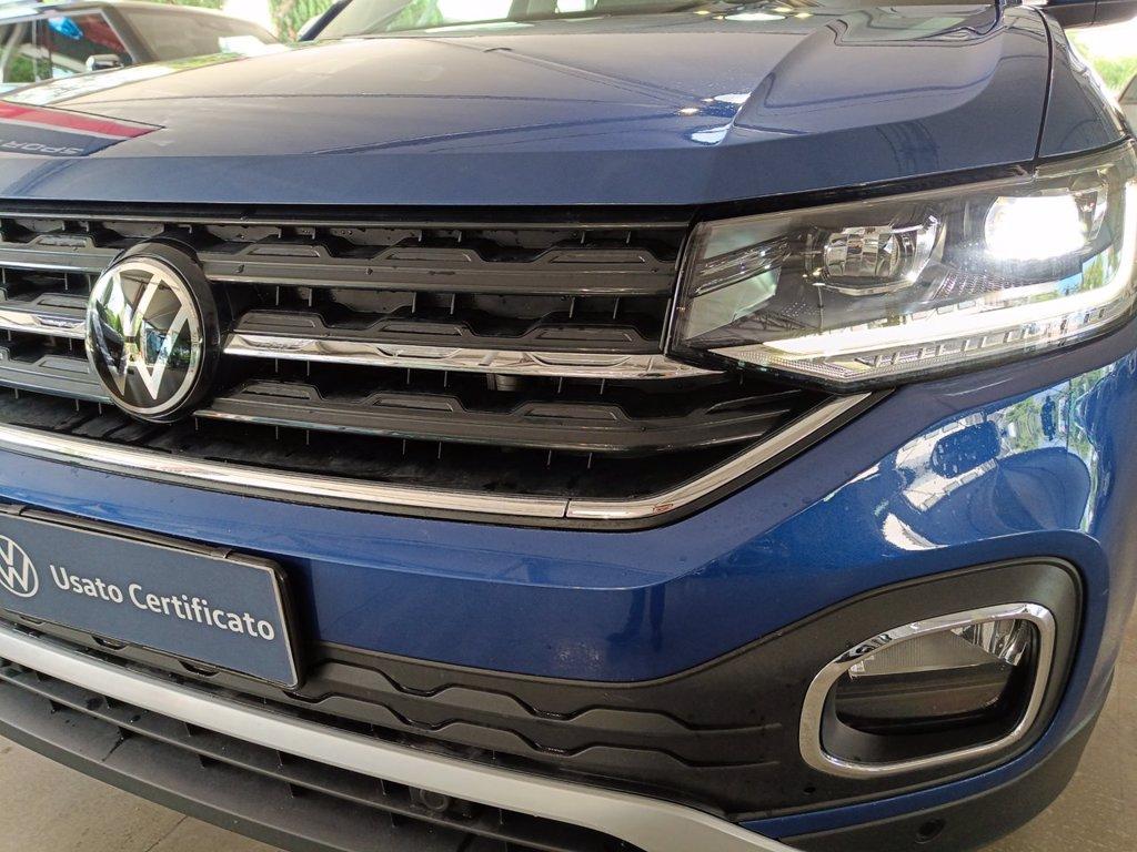 VOLKSWAGEN T-cross 1.0 tsi advanced 110cv del 2022