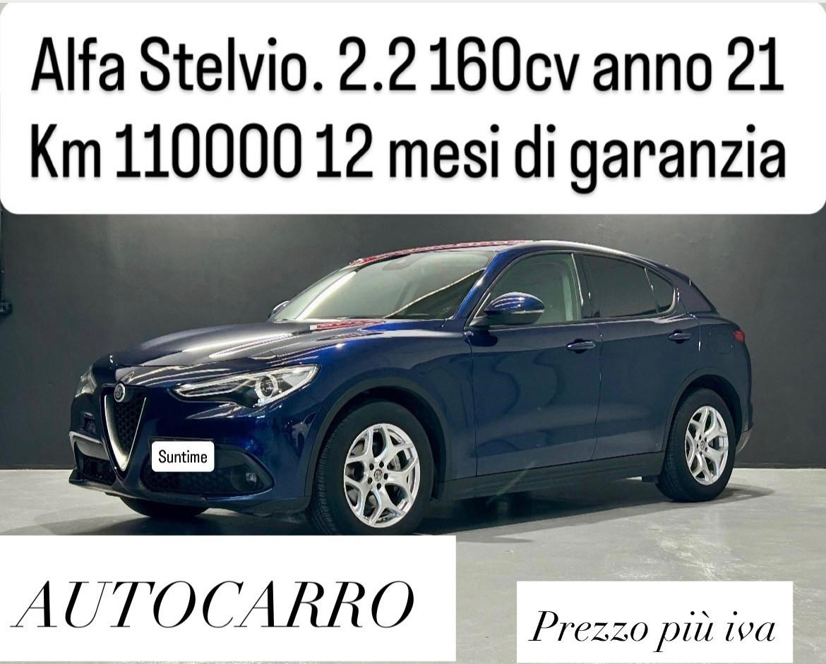 Alfa Romeo Stelvio 2.2 Turbodiesel 160 CV AT8 RWD Business