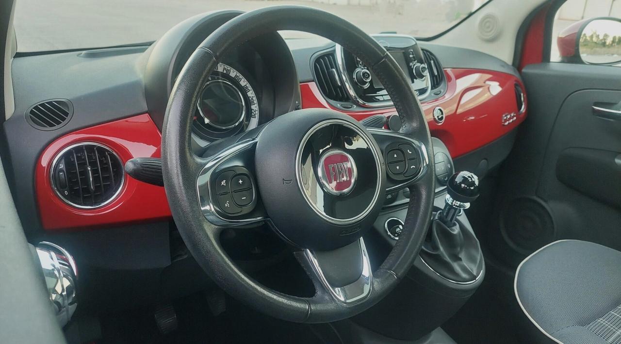 FIAT 500 LOUNGE-UNICO PROPRIETARIO- NEOPATENTATI