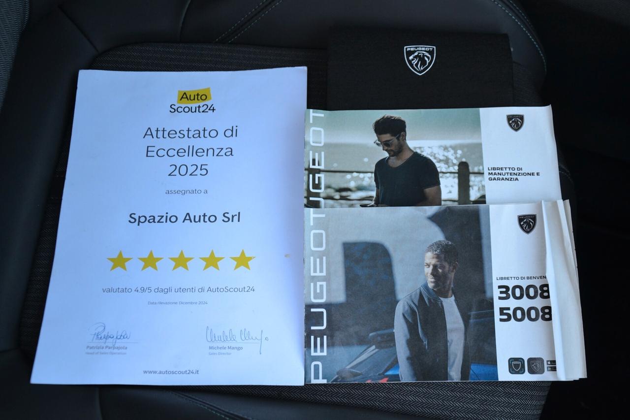 Peugeot 5008 1.5 BLUEHDI 130CV ALLURE AUTOMATIC 7 POSTI PREZZO REALE NO VINCOLI! UNIPRO' FATTURABILE GARANZIA 12 MESI