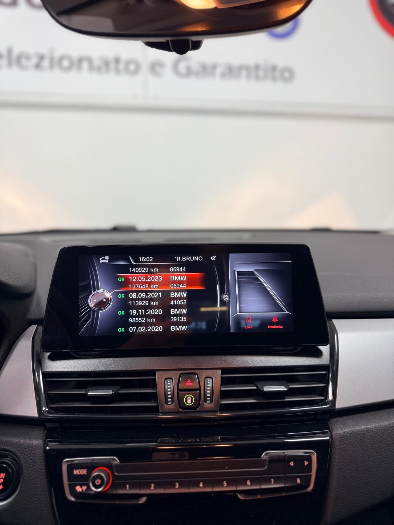 Bmw Serie 2 AT 218d 150cv Sport 12/2016 Euro 6B