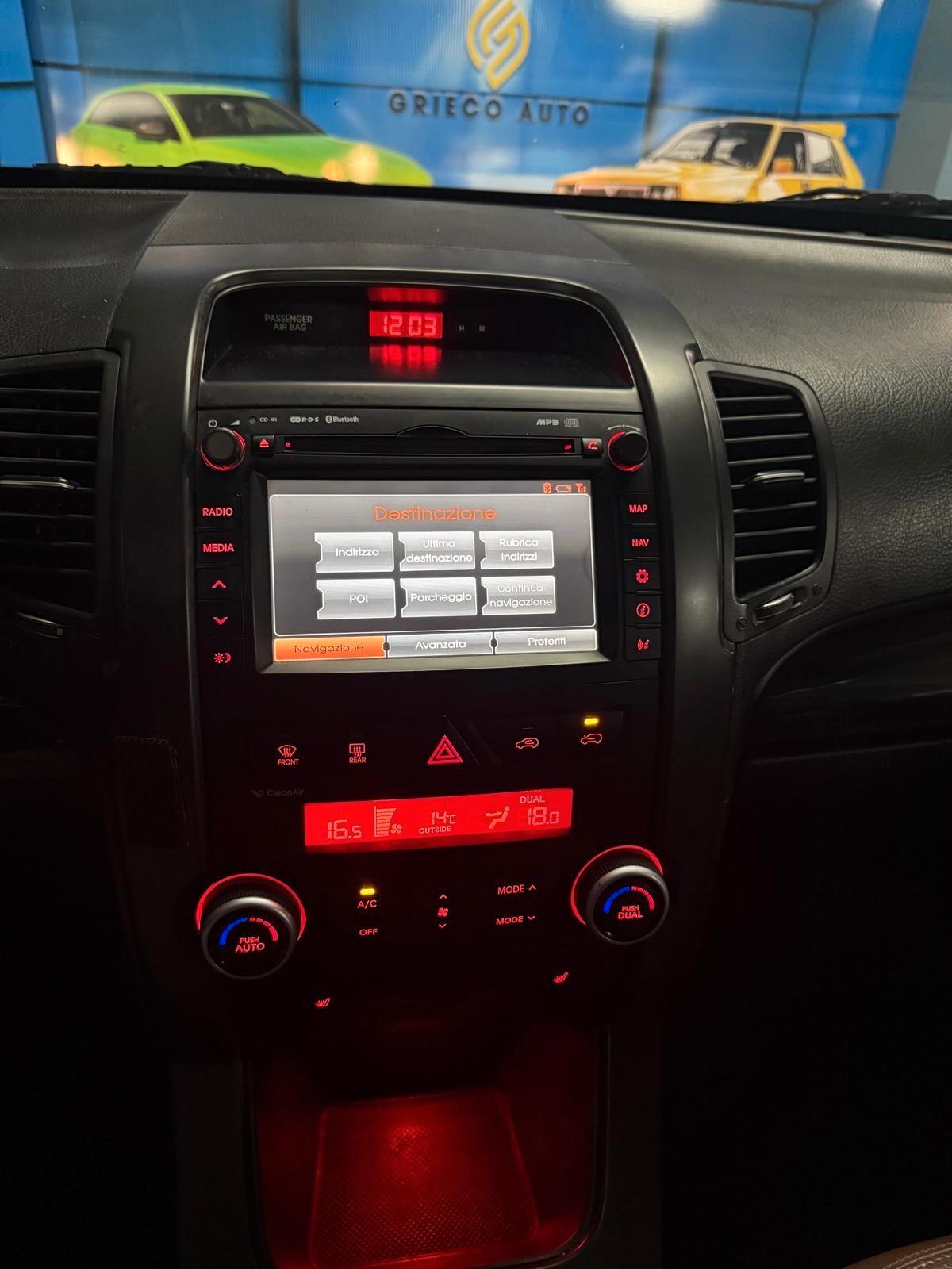 SORENTO 4X4 NAVI E TETTO FULL OPTIONAL