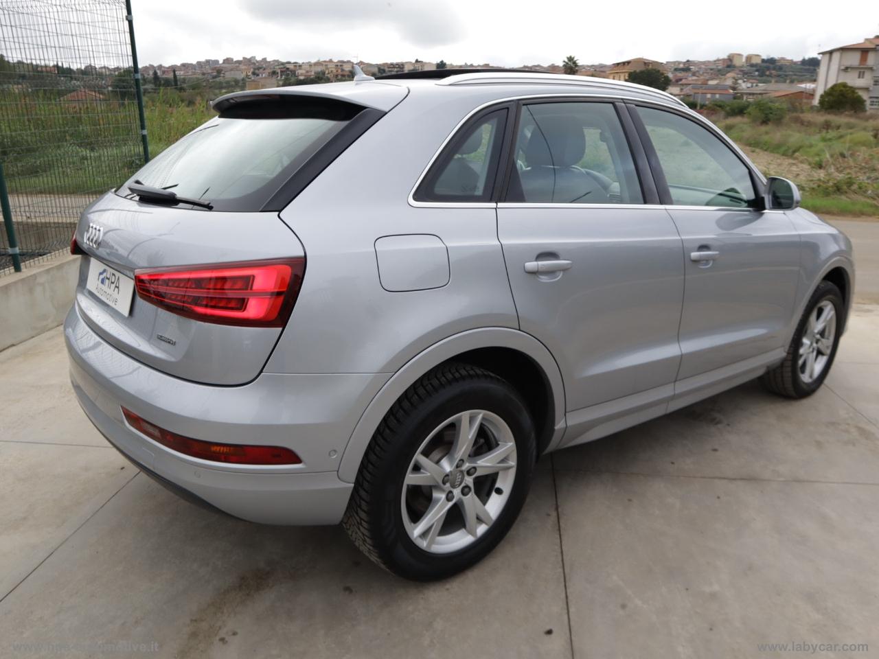 AUDI Q3 2.0TDI 184CV S-TRONIC quattro Sport TETTO NAVI LED PELLE