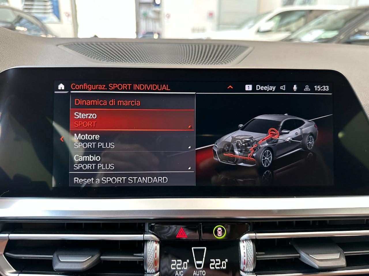BMW 430 i Coupe Msport 258cv-Laser-19"-Freni M-Carplay-Camera 360