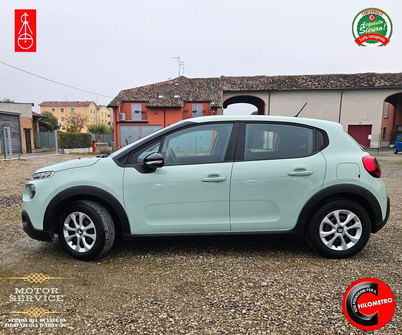 Citroen C3 1.2 NEOPATENTATI 39000KM GARANTITA