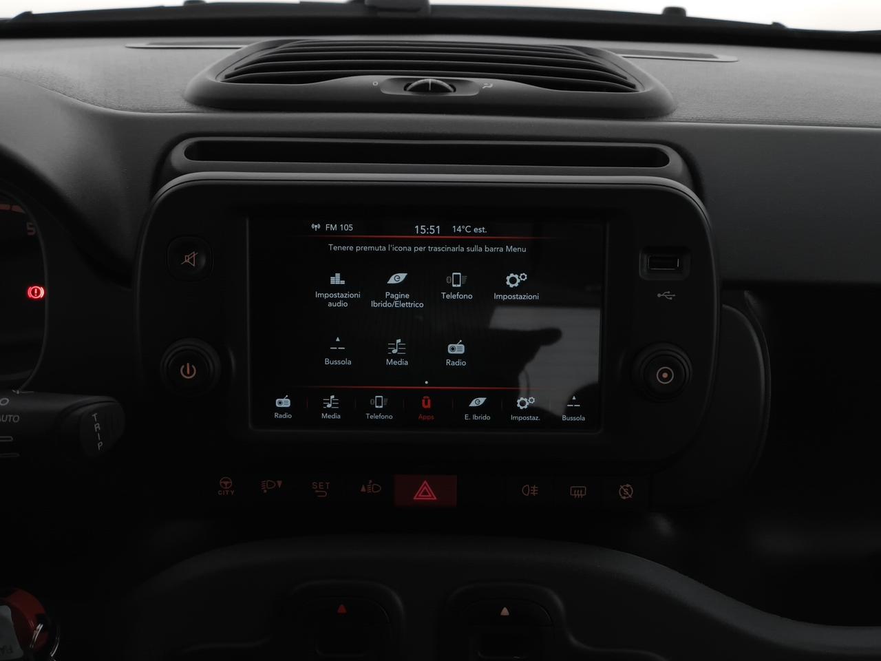 Fiat Panda 1.0 firefly hybrid 70cv 5 Posti