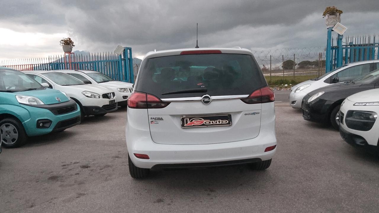 Opel Zafira 1.6 benzina metano 7 posti